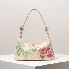 Floral Sequin Evening Bag