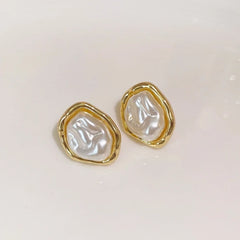 Luxe Geometric Hoop Earrings