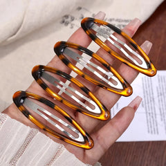 Leopard Y2K Hair Clip Set