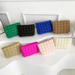 Quilted Puffer Beauty Pouch
