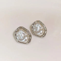 Luxe Geometric Hoop Earrings