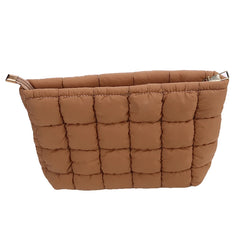 Quilted Puffer Beauty Pouch