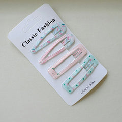 Classic Plaid BB Hair Clips