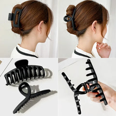 Noir Sculpted Hair Claw