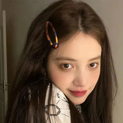 Leopard Y2K Hair Clip Set