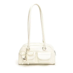 Luxe Bow Pillow Shoulder Bag