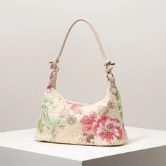 Floral Sequin Evening Bag