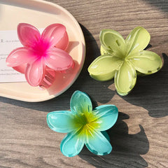Boho Bloom Acrylic Hair Clips