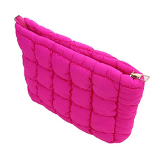 Quilted Puffer Beauty Pouch