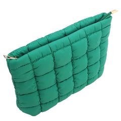 Quilted Puffer Beauty Pouch