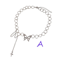 Pearl Butterfly Tulle Necklace
