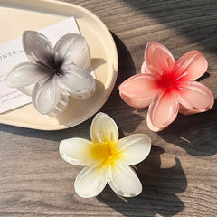 Boho Bloom Acrylic Hair Clips