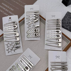 Y2K Metal Sculpted Hair Clip