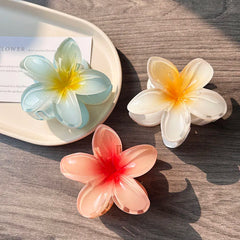 Boho Bloom Acrylic Hair Clips