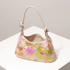 Floral Sequin Evening Bag