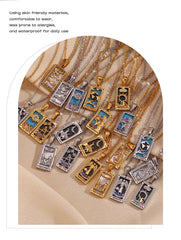 Tarot Moon Gold Necklace
