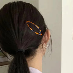 Leopard Y2K Hair Clip Set
