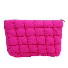 Quilted Puffer Beauty Pouch