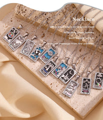 Tarot Moon Gold Necklace