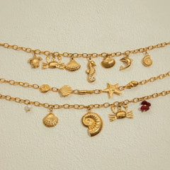 Ocean Pearl Conch Necklace