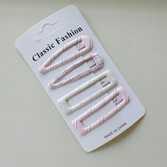 Classic Plaid BB Hair Clips