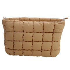 Quilted Puffer Beauty Pouch