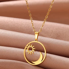 Solaris Geometric Pendant