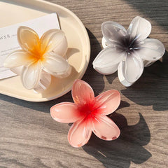 Boho Bloom Acrylic Hair Clips