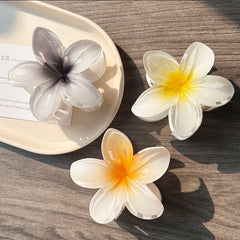 Boho Bloom Acrylic Hair Clips
